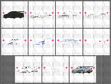 Nissan Skyline GTR Multi Layer Stencil - Download or Pre-cut