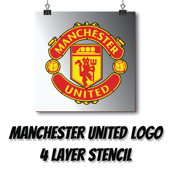 Manchester United Logo Multi Layer Stencil Or Digital Download