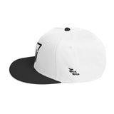 Snapback Hat - Black detail