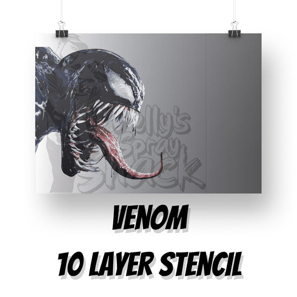 Venom Multi Layer Stencil Or Digital Download