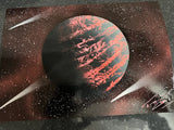 CUSTOM Planet & Space Scene A3 - Standard Colours