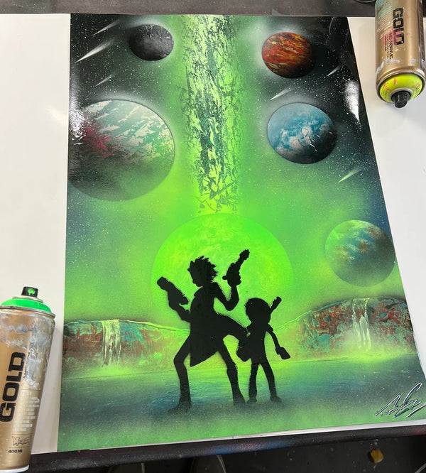 Portal Friends - Original Painting