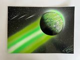 CUSTOM Planet & Space Scene A3 - Standard Colours